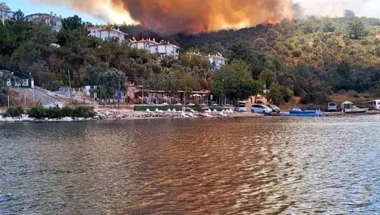 Muğla’da Gürçamlar’da çıkan orman yangını kontrol altına alındı