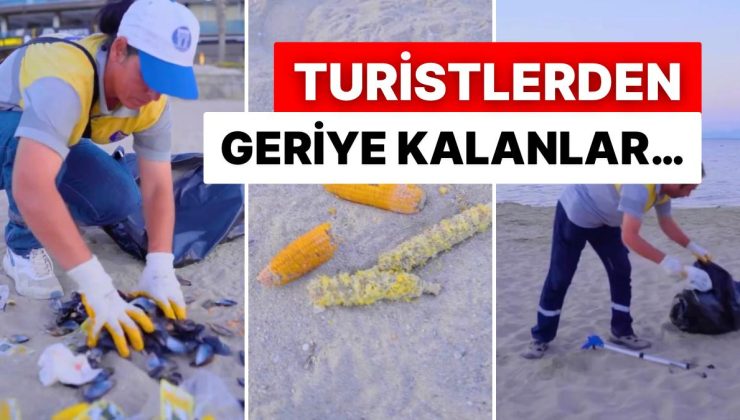 Didim Belediyesi temizlik çalışmalarını paylaştı: Plajların hali ise içler acısıydı