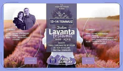 Didim Lavanta Festivali’ne sayılı günler kaldı