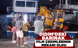 Didim Taşburun Balıkçı Barınağı, film çekimlerinin mekanı oldu