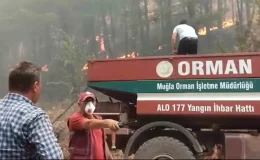 Muğla’da eş zamanlı orman yangınlarına yoğun müdahale