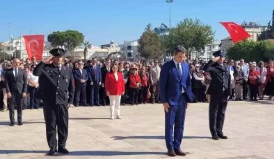 Didim’de 29 Ekim Cumhuriyet Bayramı törenle kutlandı