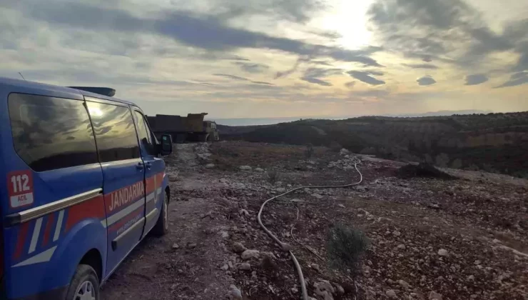 Didim’de hazine arazisinde izinsiz yer açma olayı