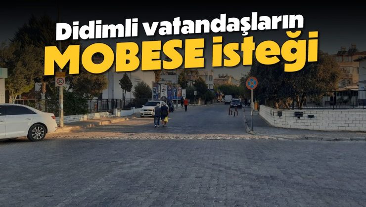 Didimli vatandaşların MOBESE isteği