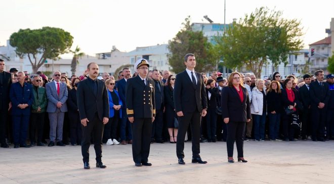 Ulu Önder Atatürk Didim’de anıldı