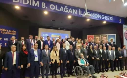 AK Parti Didim İlçe Kongresi’nde Sebahattin Akkuş yeniden başkan seçildi