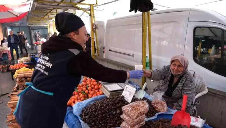 Aydın Büyükşehir Belediyesi’nden kış aylarında çorba ikramı