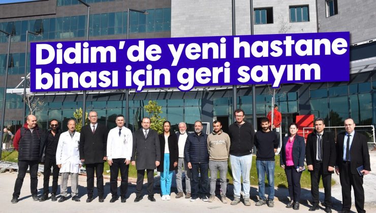 Didim’de yeni hastane binası için geri sayım