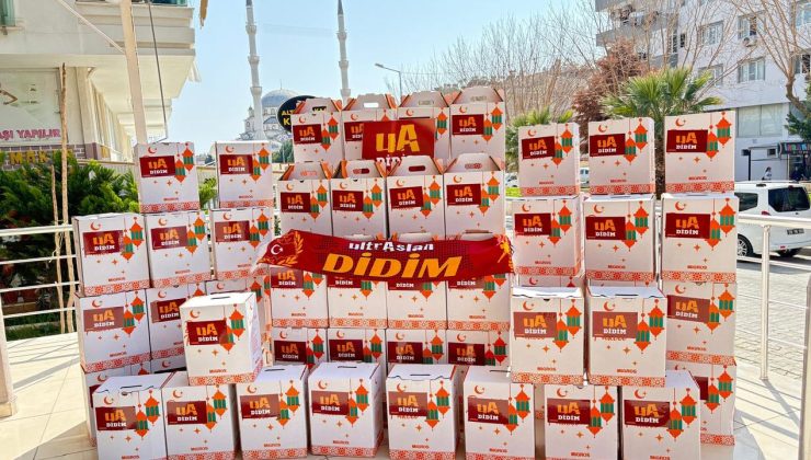 ultrAslan Didim Taraftar Grubu’ndan örnek davranış